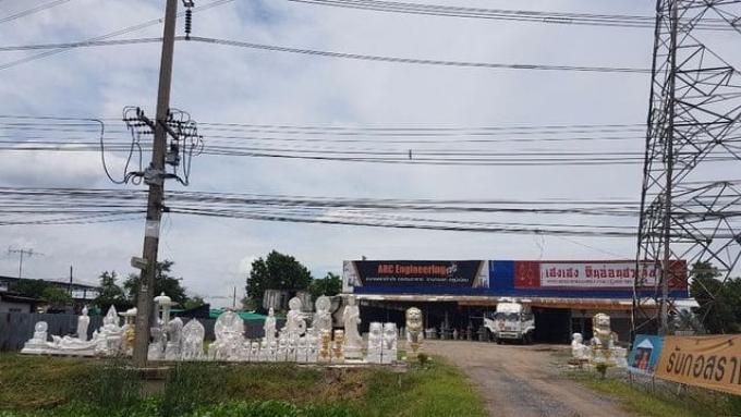 ให้เช่า พื้นที่1ไร่ พร้อมโกดัง โรงงาน ครบ ติดถนนสายเอเชีย