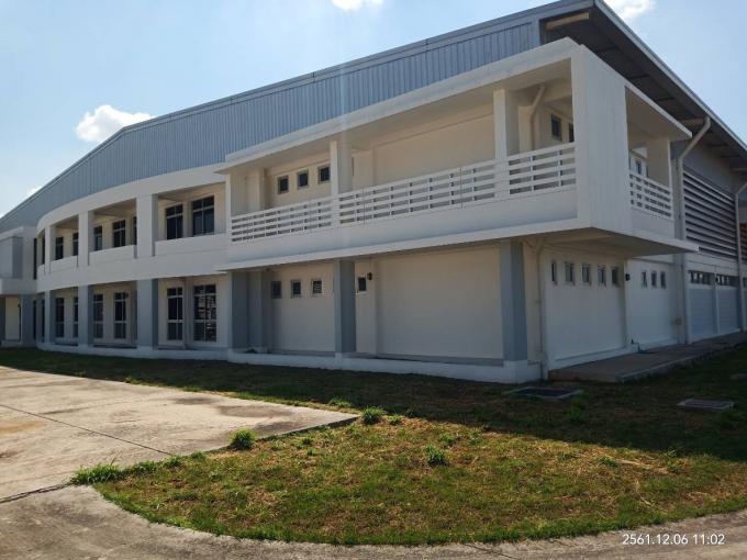โรงงานให้เช่า ขนาด  2700 ตรม พร้อมออฟฟิศ นิคมอุตสาหกรรมปิ่นทอง