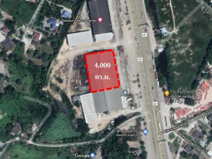 ให้เช่าโรงงานโกดังคลังสินค้า ฝั่งขาเข้ากรุงเทพ หลังด่านมอเตอร์เวย์บางพระ ชลบุรี ขนาด 4000 ตารางเมตร ประมาณ 2 กม ใกล้ตัวเมืองชลบุรี ภาพที่ 7