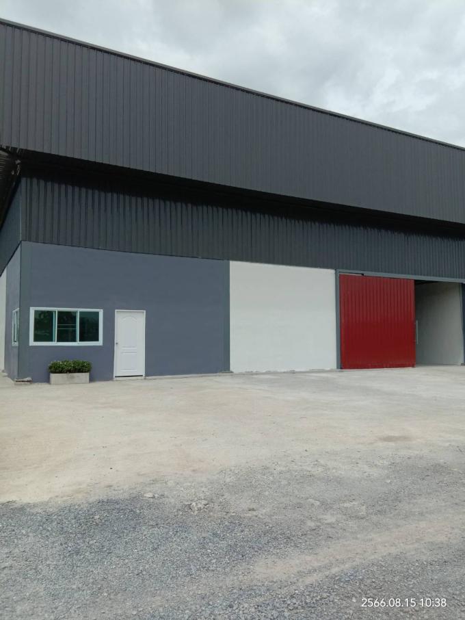 โกดังให้เช่าพร้อมออฟฟิศ 380ตรม ตำบลลำโพ อำเภอบางบัวทอง จังหวัดนนทบุรีติดถนน 345