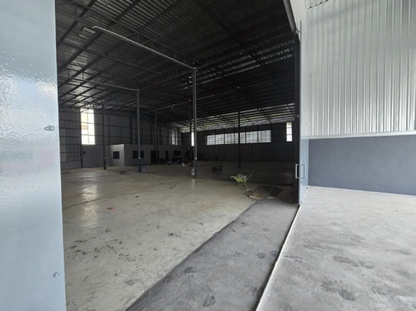 F 4232 ให้เช่าโกดังโรงงานบริเวณคลองขวางไทรน้อยสร้างใหม่ ขนาดพื้นที่ใช้สอย 850 ตรม . พร้อม 2 ออฟฟิศ 2ห้องน้ำ  ภาพที่ 9