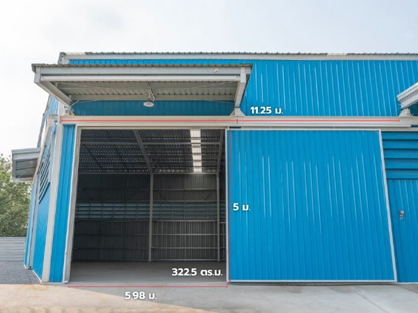 F 4620 ให้เช่าโกดังโรงงานสร้างใหม่ย่านลำลูกกาคลอง4 ขนาด 300 922 ตรม อยู่บริเวณตำบลลาดสวย อำเภอลำลูกกา ปทุมธานี