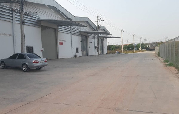 F 3953 ให้เช่าโรงงานโกดังพร้อมออฟฟิศสร้างใหม่ย่านอ้อมน้อย ขนาด  825 900 ตรม พื้นที่สีม่วง พิกัดตำบลอ้อมน้อย อำเภอกระทุ่มแบน จังหวัดสมุทรสาคร