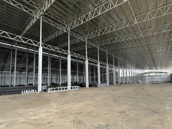 F 4636 ให้เช่าโกดังโรงงานเดี่ยวสร้างใหม่ย่านหนองใหญ่ ขนาด 15456 ตรม พื้นที่สีม่วง พิกัดอยู่อำเภอหนองใหญ่ ชลบุรี