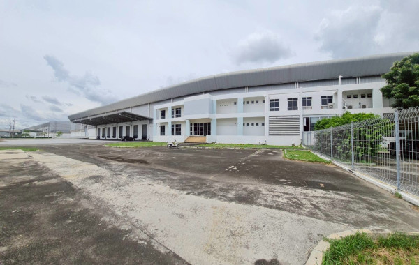 คลังสินค้าให้เช่า พร้อมสำนักงาน จังหวัดฉะเชิงเทรา บางปะกง ขนาด 9500 ตรม