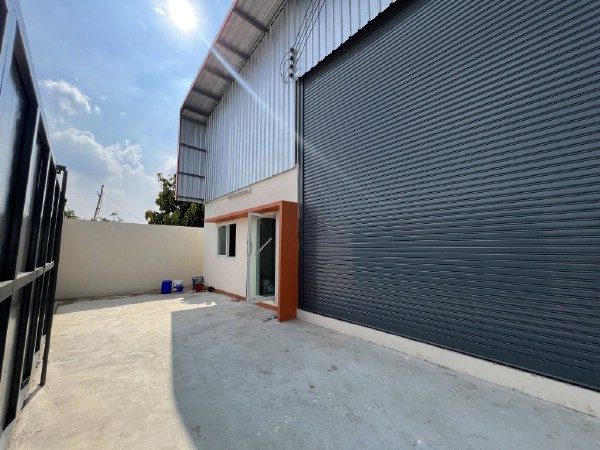 F 4843 ขายหรือให้เช่าโกดังสร้างใหม่ย่านสวนหลวงบางบอน พื้นที่ทั้งหมด 365 ตรม พิกัดซอยทองหลาง1 ตำบลสวนหลวง เขตกระทุ่มเเบน สมุทรสาคร ภาพที่ 4