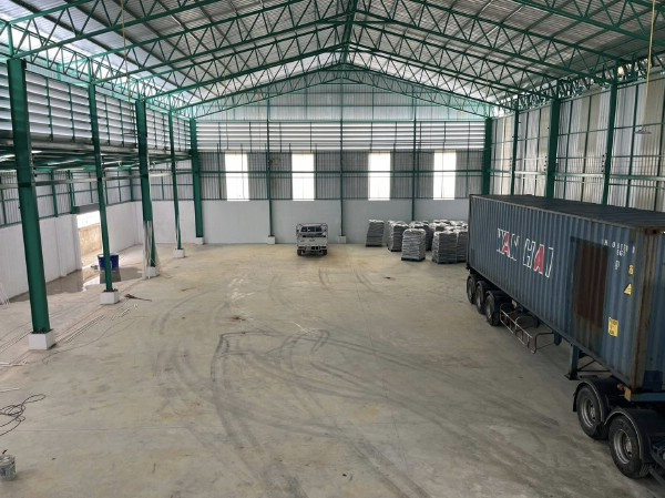 F 4870 ให้เช่าโรงงานโกดังพร้อมออฟฟิศสร้างใหม่ย่านสมุทรสาคร  จำนวน 2 หลัง บนที่ดิน 115 ไร่ บริเวณถนนพระราม 2 ขาออก ตำบลบางโทรัดเมืองสมุทรสาคร ภาพที่ 3