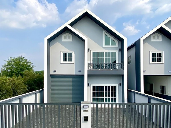 F 4879 ให้เช่าโรงงานพร้อมออฟฟิศสร้างเสร็จใหม่ย่านบางบัวทอง ขนาด 277 ตรม  บนเนื้อที่ 80 ตรวพิกัดซอยสนเพชร อำเภอบางบัวทอง  นนทบุรี ภาพที่ 1