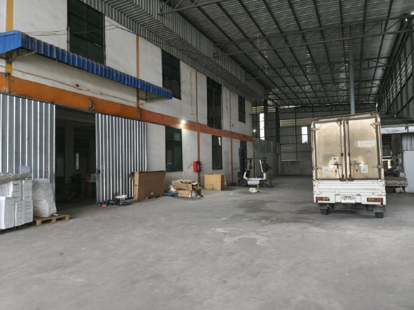 F 4957 ให้เช่าโกดังโรงงานพร้อมออฟฟิศย่านคลองโยง ขนาด 2000 ตรม พิกัดตำบลคลองโยง อำเภอพุทธมณฑล นครปฐม