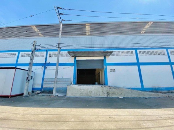 F 5110 ให้เช่าโกดังโรงงานพร้อมออฟฟิศย่านคลองส่งน้ำบางพลี ขนาด 650 ตรม ตำบลบางปลา อำเภอบางพลี สมุทรปราการ