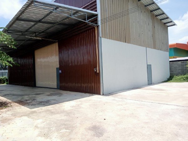 F 2272 ให้เช่าโกดังพร้อมออฟฟิศย่านซอยกาญจนาภิเษก25 ขนาด 288 ตรมพิกัดแขวงสะพานสูง เขตสะพานสูง กรุงเทพฯ