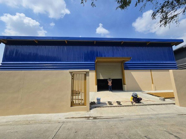 F 5081 ให้เช่าอาคารโกดังสร้างใหม่ย่านคู้บอน พืนที่ใช้สอย 640 ตรม พิกัดถนนคู้บอน แขวงบางชัน เขตคลองสามวา กรุงเทพฯ