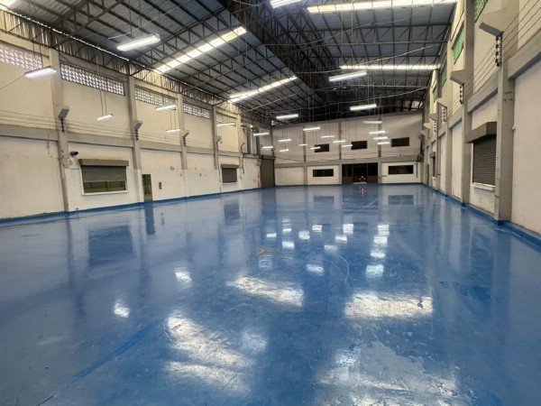 F 5152 ให้เช่าโรงงานโกดังพร้อมออฟฟิศย่านบางปลา  เนื้อที่ 2145 ตรม พิกัดตำบลท่าทราย อำเภอเมืองสมุทรสาคร ใกล้ตลาดชุมพล ถนนพระราม2 ห้างเซ็นทรัลมหาชัย Big c