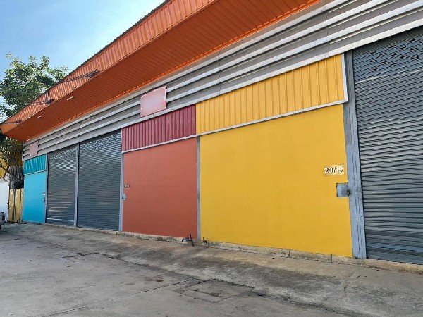 F 3992 ให้เช่าโกดังโรงงานพร้อมออฟฟิศย่านไทรน้อย ขนาด 250 ตรม บริเวณไทรน้อย นนทบุรี  ถนนบางเลนปทุมธานี  บนถนน346 ปทุมธานีบางเลน