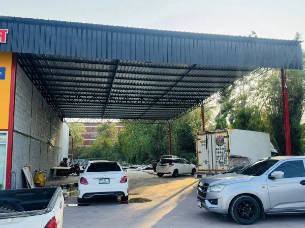 F 5157 ให้เช่าโกดังโชวรูมย่านบางบัวทอง พื้นที่ 420 ตรม พิกัดตำบลละหาร อำเภอบางบัวทอง นนทบุรี ทำเลดีติดถนนใหญ่สาย 340ละหาร บางบัวทอง นนทบุรี