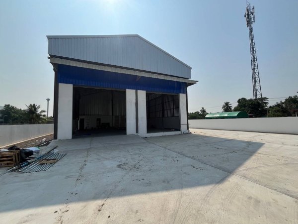โกดัง คลังสินค้าเดี่ยวพร้อมรั้วรอบขอบชิด ให้เช่า ขนาด 420 ตรม ตำบล คลองพระอุดม อำเภอลาดหลุมแก้ว ปทุมธานี
